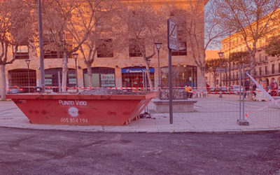 Obras en la calle Juan de la Fuente