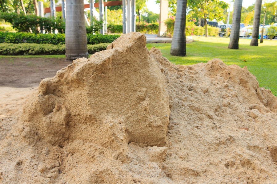 Montón de arena