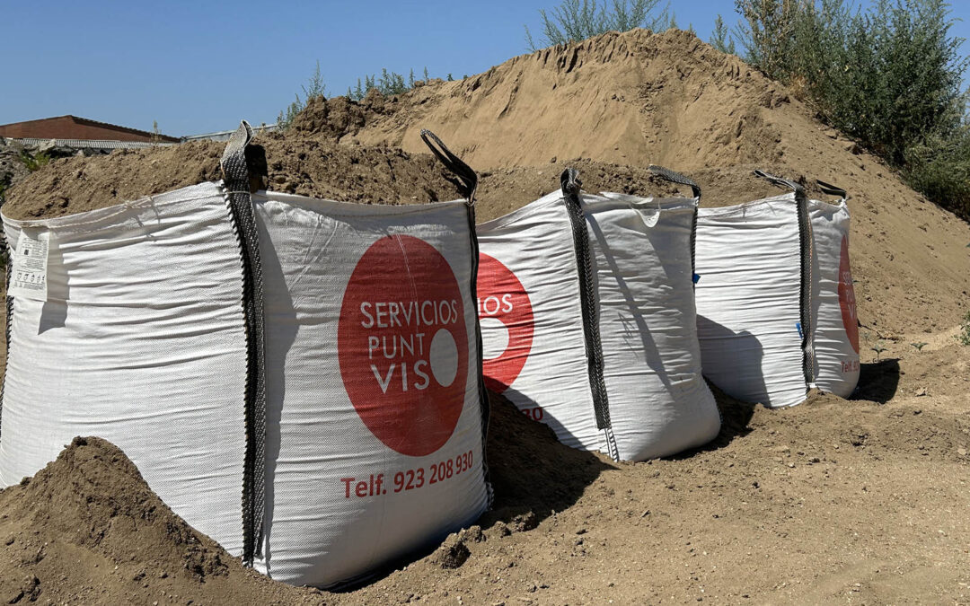 Sacas de Servicios Punto Viso: tu solución en áridos y tierras en Salamanca